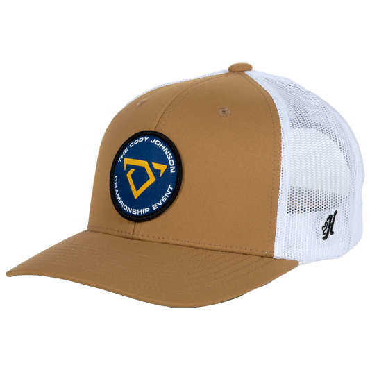 Championship Event Tan/white Hat