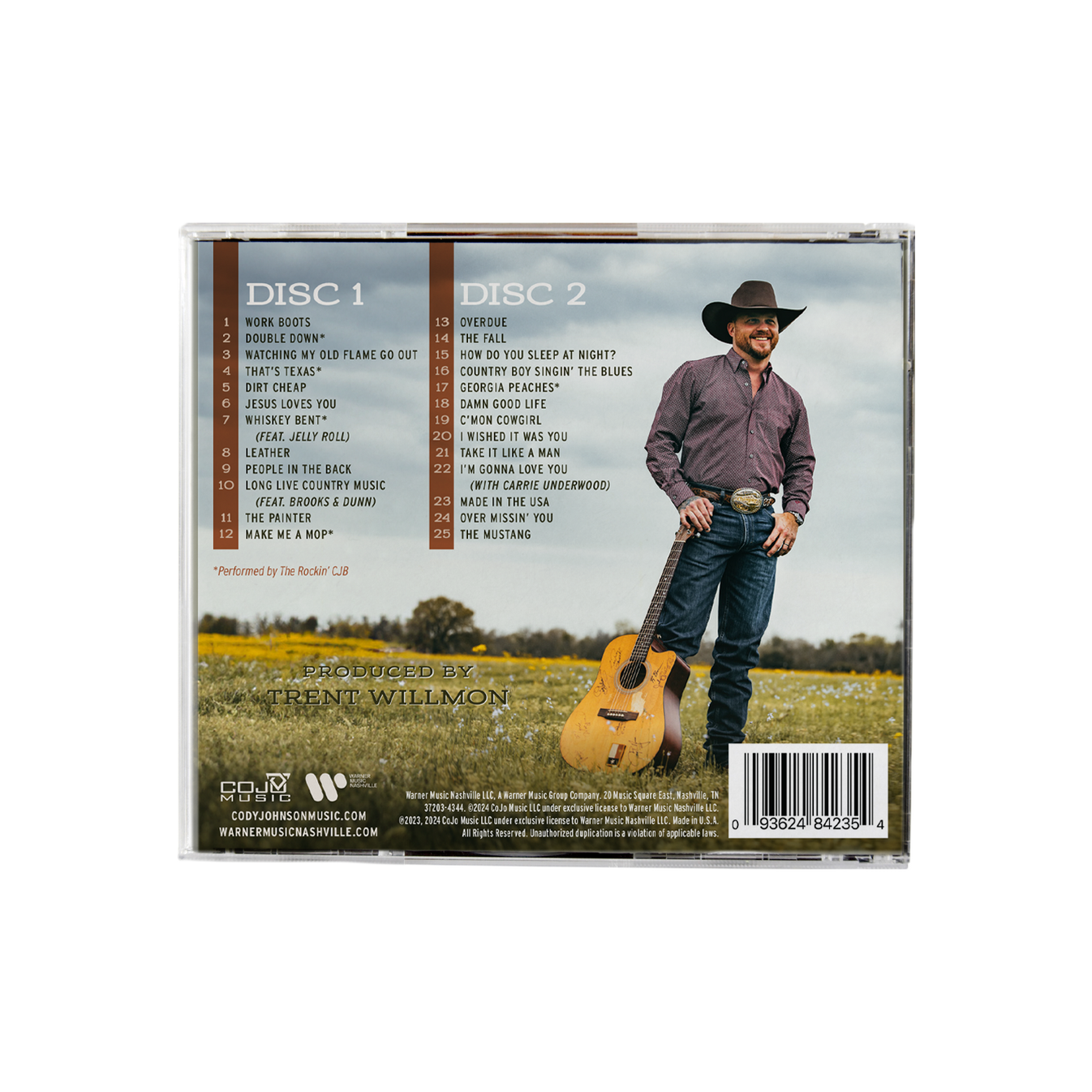 Leather Deluxe Edition CD – Cody Johnson Music