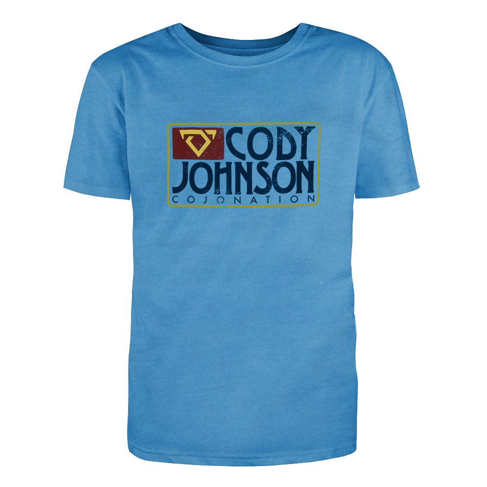 Cool Blue Boxed Horn Tee