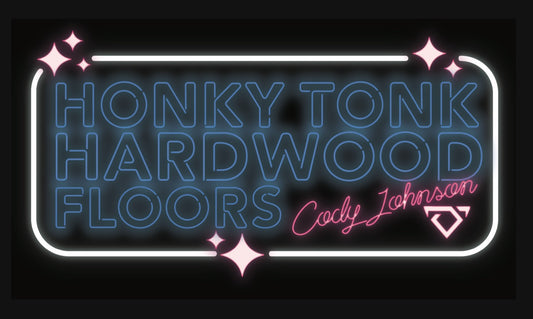 Honky Tonk Hardwood Floors Sticker