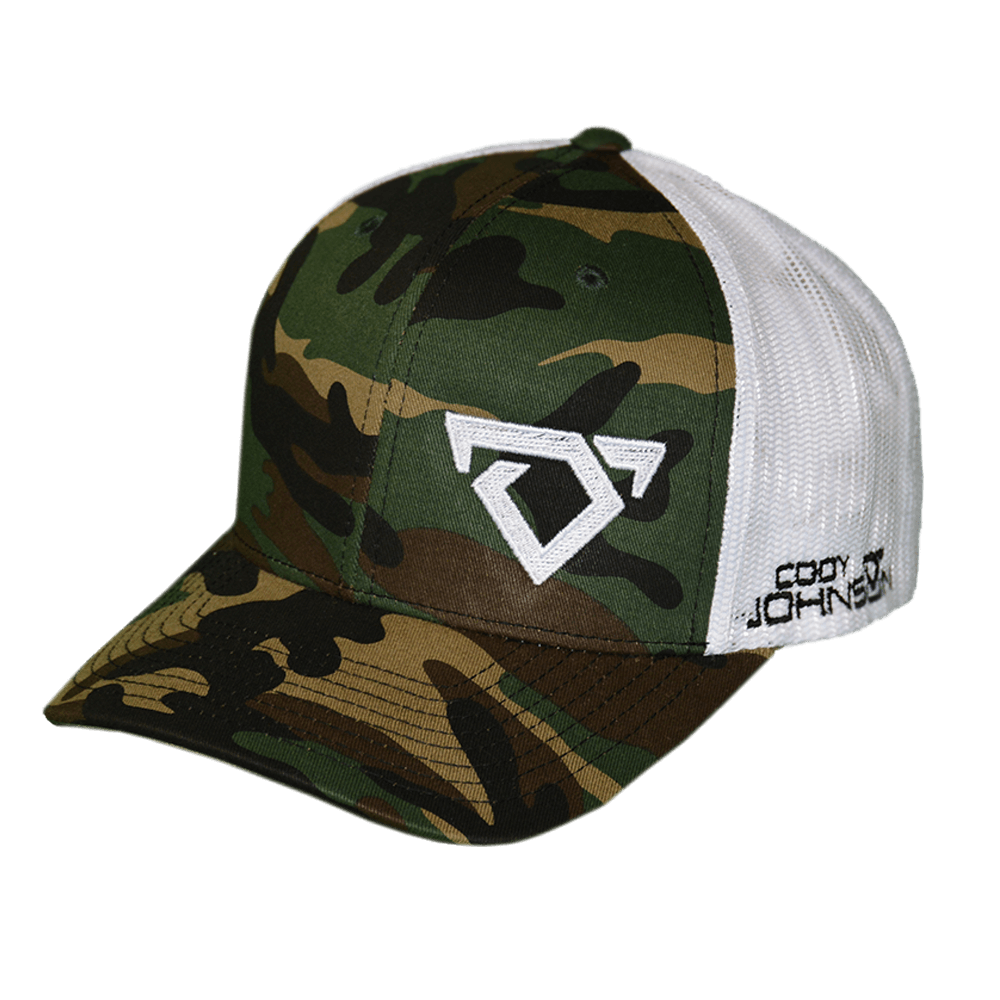 Cody Johnson Camo Hat with Horns ( Snapback )